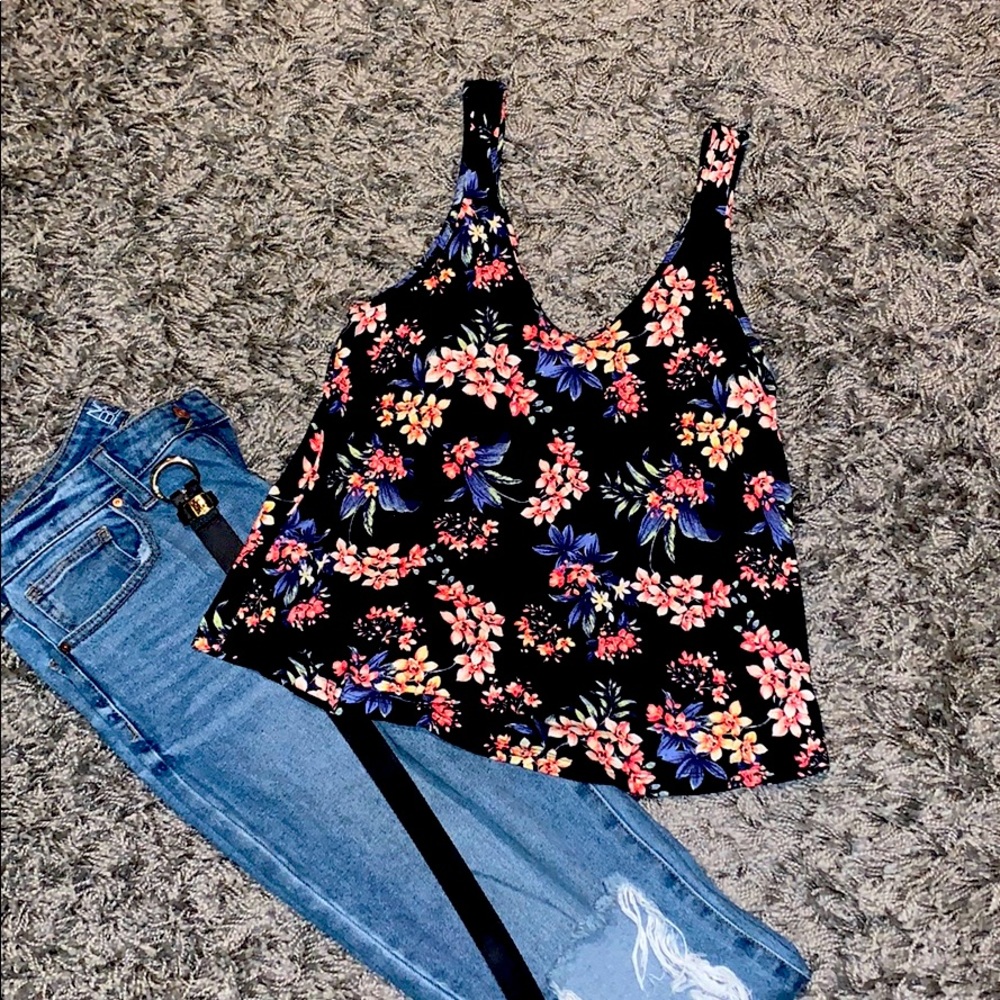 Floral Tank Top